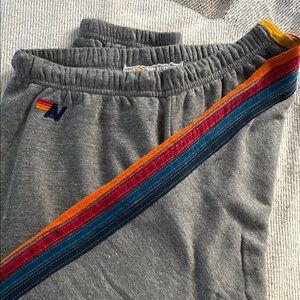 Aviator Nation 5 stripe sweatpant